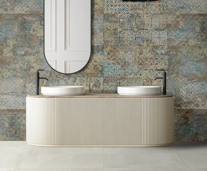 Aparici CARPET kék rusztikus csempe
